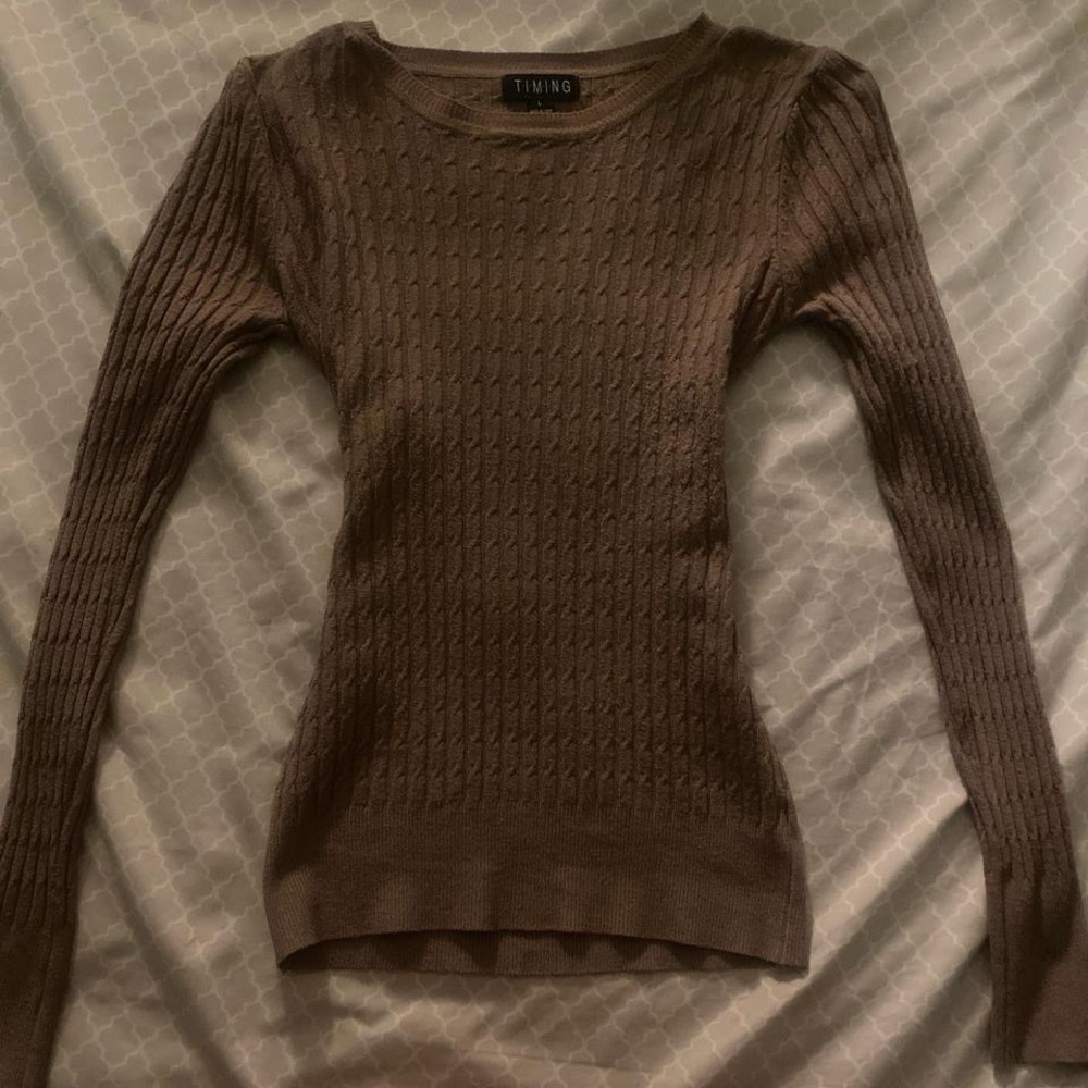 Long Sleeve Detailed Sweater
